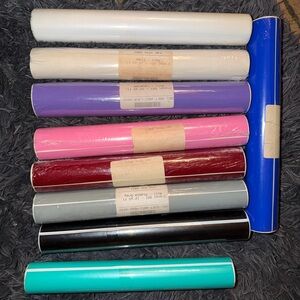 Colorful Vinyl Roll Set
